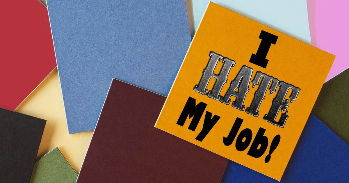 Lär dig älska jobbet du hatar
