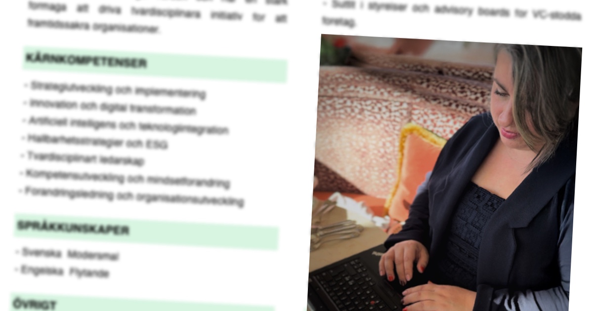 Fatima Kompetens och Kalle Konsensus – Ett rekryteringsexperiment från verkligheten