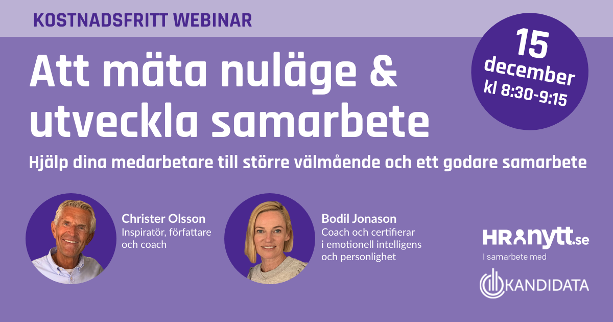 Att mäta nuläge & utveckla samarbete
